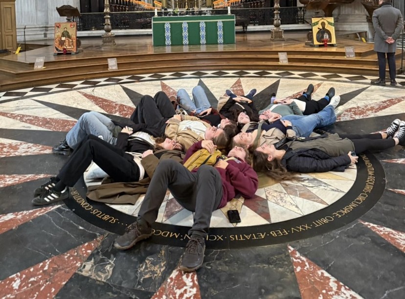 Westfield Students at St. Paul's Cathedral, London